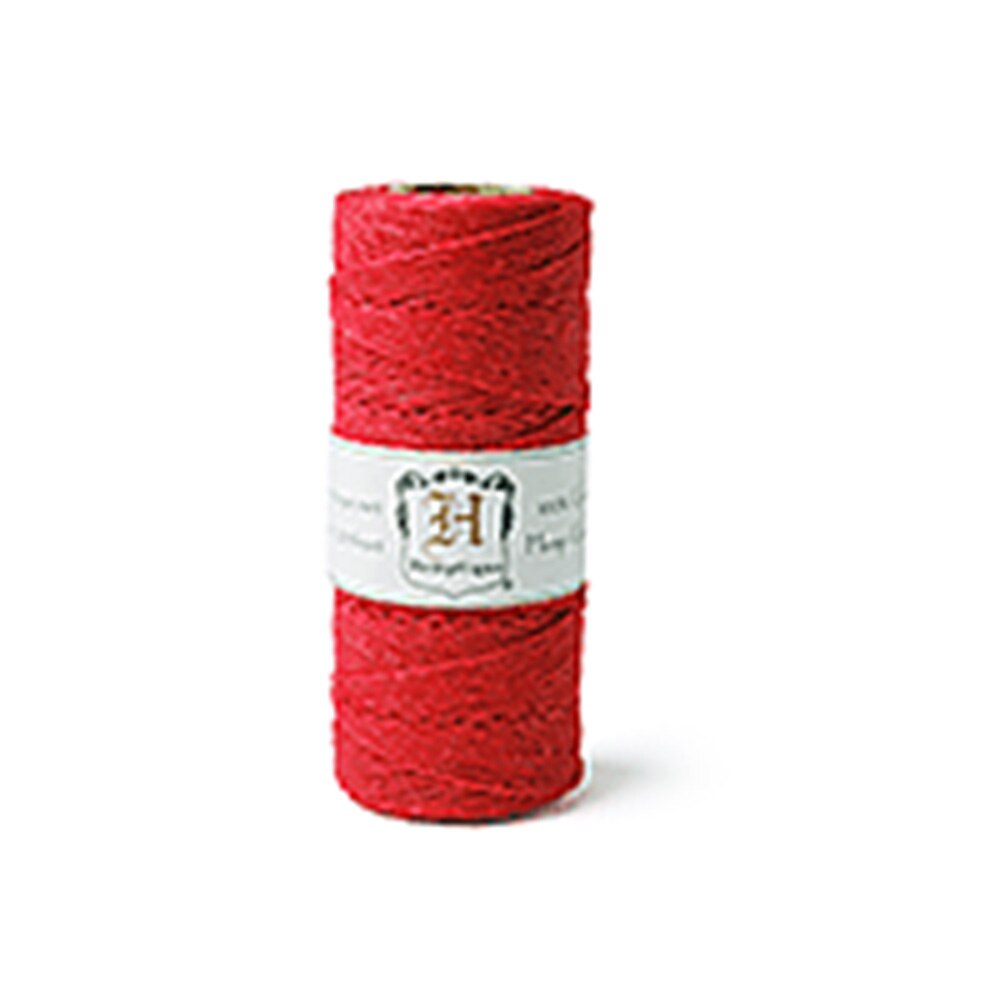 Red, Twine/Thread/Cord, Art & School, Hemptique, Hemp, 10#, 205', 6279